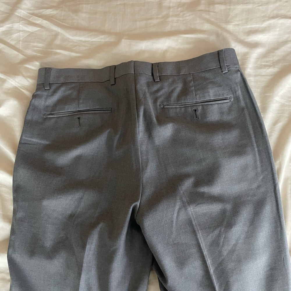 Nordstrom Znt18 Alessio Light Grey suit 40R slim fit - Picture 9 of 11